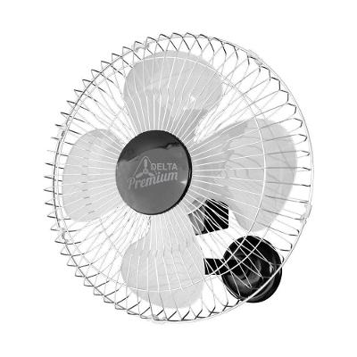 Ventilador De Parede Venti-Delta Premium 50cm Preto/Cromado Bivolt 71-5429