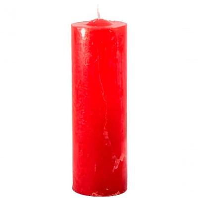 Kit 4 Velas 7 Dias Votiva Clássica Vermelha Decorativa 15cm