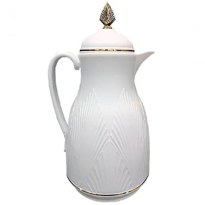 Garrafa Térmica De Mesa Branco 1 Litro Chimarrão Chá Leite
