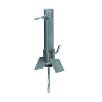 Suporte Antena 10-a Telha Brasilit 32mm Tubo 3/ 4 Prata