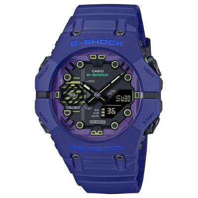 Relógio Casio G-shock Ga-b001cbr-2adr Cyber Space Carbon Core Guard Bluetooth