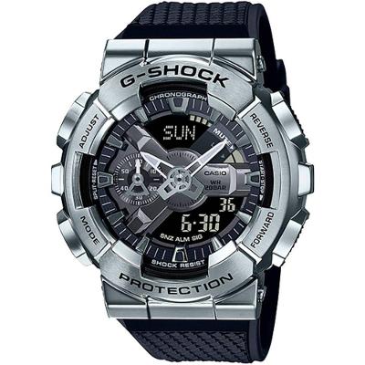 Relógio Casio G-shock Gm-110-1adr Metal Covered Series