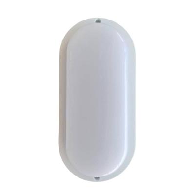 Luminária Arandela Branca Tartaruga Policarbonato Decoração Interna Externa 8w 6500k Bivolt