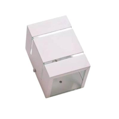 Luminária Arandela Candelabro Branca Frizzo 2 Focos 2 Frisos Interna Externa Parede Decoração 1xg9