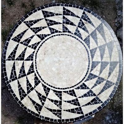 Piso Em Mosaico Romano Praça Da Prefeitura De Lisboa Tamanho 120cm