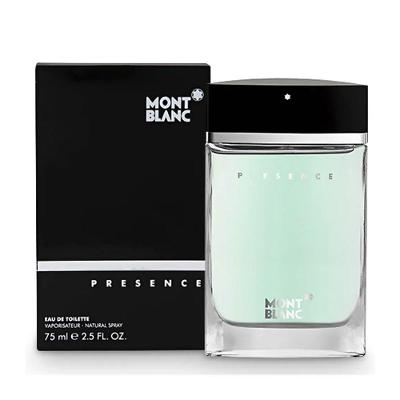 Perfume Presence Eau De Toilette Montblanc Perfume Masculino 75ml