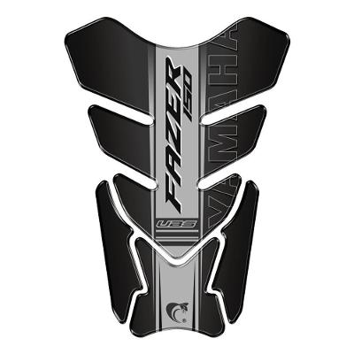Adesivo Protetor De Tanque Resinado Moto Yamanha Fazer 150 Preto Cor Preto