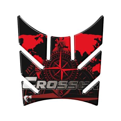 Protetor Tanque Moto Yamaha Crosser Lander Xtz 250 Vermelho Cor Vermelho
