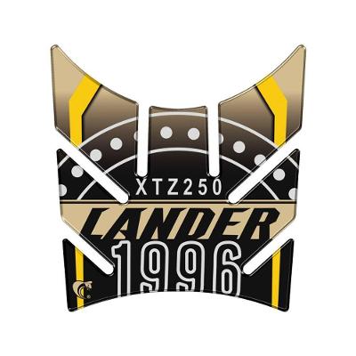 Protetor Tanque Moto Yamaha Crosser Lander Xtz 250 Dourado Cor Dourado