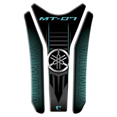 Protetor Tanque Moto Yamaha Mt07 Verde Cor Verde