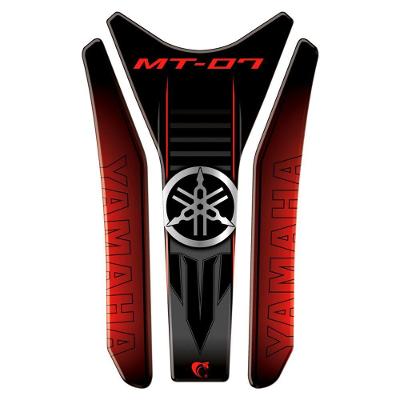Protetor Tanque Moto Yamaha Mt07 Vermelho Cor Vermelho