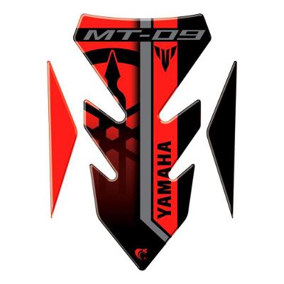Protetor Tanque Moto Yamaha Mt09 Vermelho Cor Vermelho