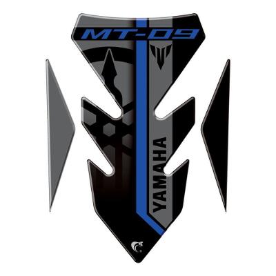 Protetor Tanque Moto Yamaha Mt09 Cinza E Azul Cor Cinza E Azul