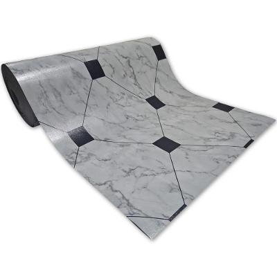 Passadeira Em Manta Vinilico Similar Laminado Por Metro Marmore Carrara