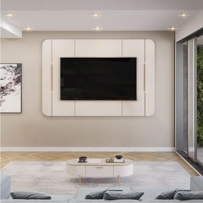 Painel Adele 180 Cm Para Tv Até 65 Polegadas Dj Moveis Off White