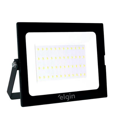 Refletor Led Elgin 50w 6500k Preto