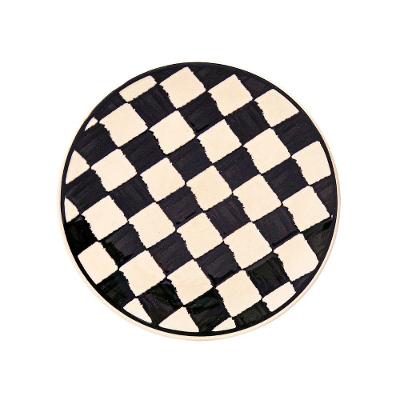 Jogo De Pratos Sobremesa Em Cerâmica Unni Com 6 Peças 18,5cm Oxford Damas