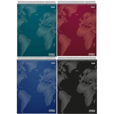 Caderno Espiral Superior Capa Dura 1 Matéria - 80 Folhas - World Class - São Domingos