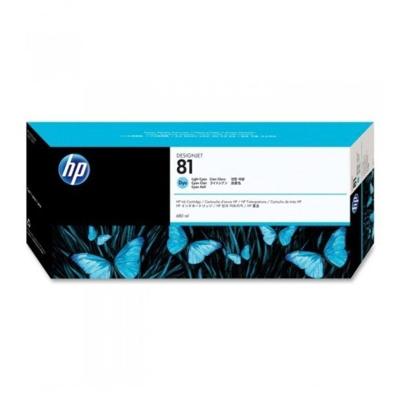 Cartucho Hp 81 C4934a Azul Claro