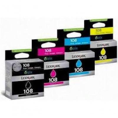 Cartucho Lexmark 108 Kit 4 Cores