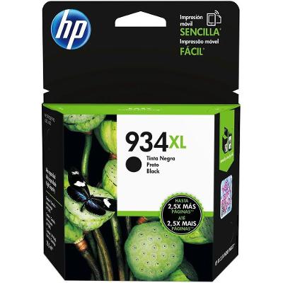 Cartucho De Tinta Hp 934xl - Preto