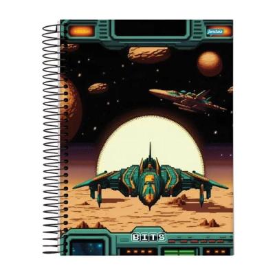 Caderno Universitário 1 Matéria 80f Bits Jandaia Nave