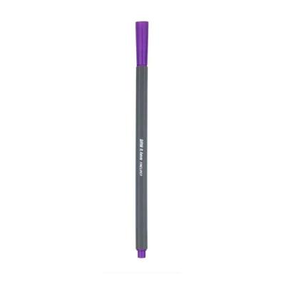 Caneta Hidrográfica Fineliner Ponta Fina 0.4mm Brw Roxo