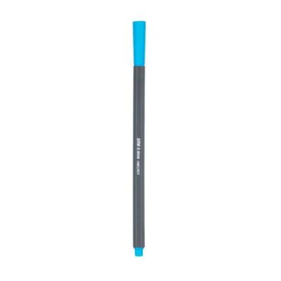 Caneta Hidrográfica Fineliner Ponta Fina 0.4mm Brw Azul Claro