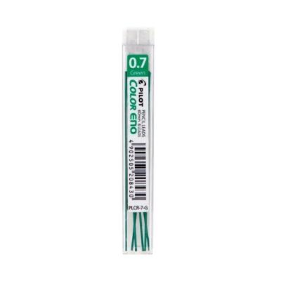 Mina De Grafite Colorido Color Eno 0.7mm 6 Unidades Pilot Verde