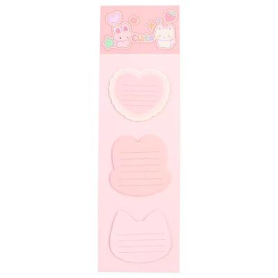 Bloco Adesivo Cute Coelho 90 Folhas Uniso