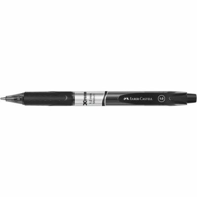 Caneta Esferográfica Xtreme Retrátil Média 1.0mm Faber-castell Preto