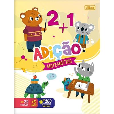 Cartilha De Atividades Adição Matemática Aprender E Brincar 16 Folhas Tilibra