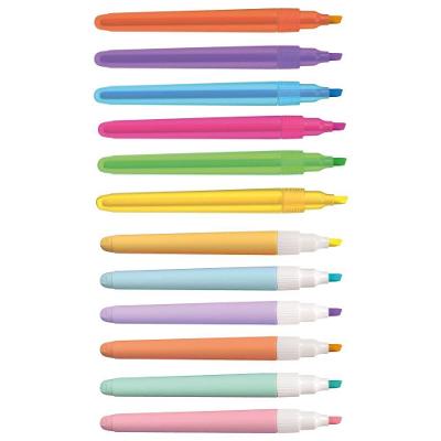 Marca Texto Lumini Lite 6 Cores Neon + 6 Cores Pastel Cis Kit Completo