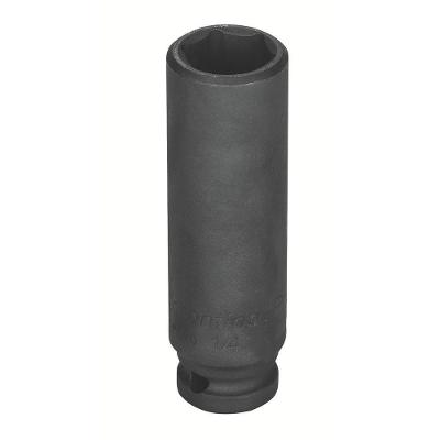 Soquete Impacto Sextavado Longo Cromo Molibdênio 13mm Encaixe 1/4'' Tramontina Pro Tramontina