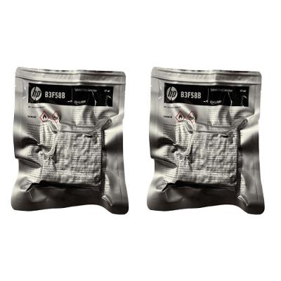 Cartucho Datador Solvent Print Hp B3f58b 2580 Tij Thermal Inkjet Kit 2 Pçs