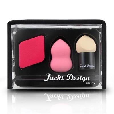 Kit Com 3 Esponjas Jacki Design Vermelho