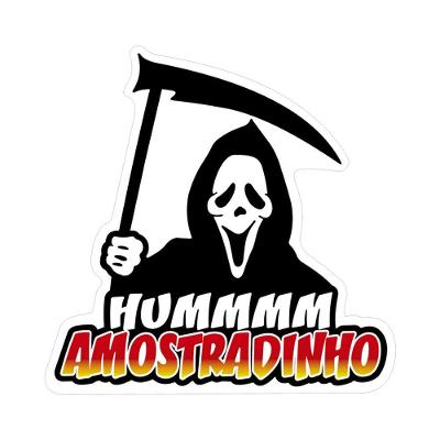 Adesivo Humm Eu Gosto Assim Amostradinho Branco