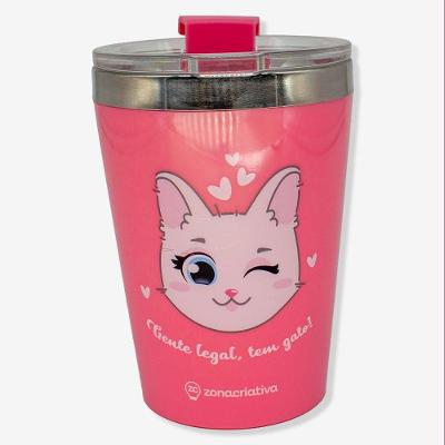 Copo Snap I Love Cats Zonacriativa