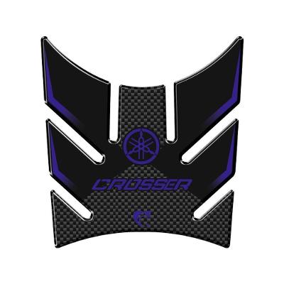 Protetor Tanque Moto Yamaha Crosser Lander Xtz 250 Azul Azul