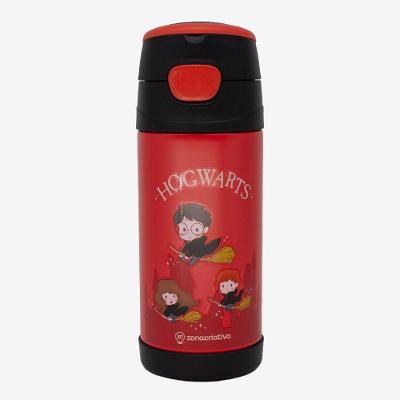 Garrafa Térmica Infantil Top Handle Hogwarts Harry Potter