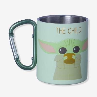 Caneca Mosquetão Baby Yoda - The Mandalorian