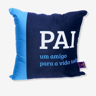 Almofada 40x40 Pai Amigo Zonacriativa