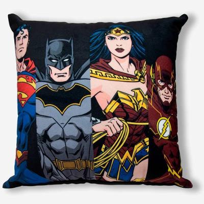 Almofada 40x40 Liga Da Justiça Dc Comics