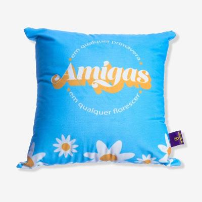 Almofada 40x40 Amiga Primavera Zonacriativa
