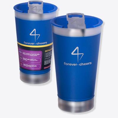 Copo Térmico Opener Azul Forever Cheers - Zonacriativa