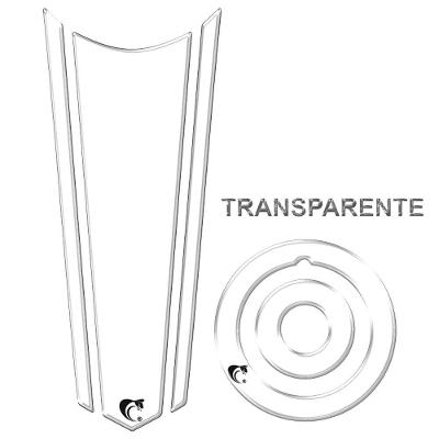 Adesivo Resinado Gravata Tanque E Bocal Moto Yamaha Transparente