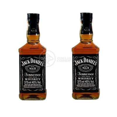 Kit 2 Whisky Jack Daniel's Old No.1 Original 375ml Uísque