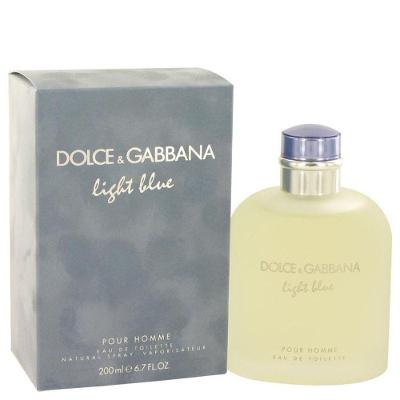 Perfume Masculino Light Blue Dolce & Gabbana 200 Ml Eau De Toilette