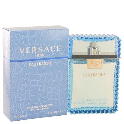 Perfume Masculino Man (blue) Versace 100 Ml Fraiche Eau De Toilette