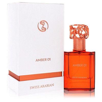 Col. Masculino Swiss Arabian Amber 01 Swiss Arabian 50 Ml Eau De Parfum
